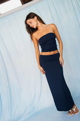 Billie Maxi Skirt Jersey in Twilight / Skatie Discount