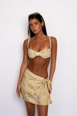Julie Skirt Satin in Sorrento / Skatie Discount