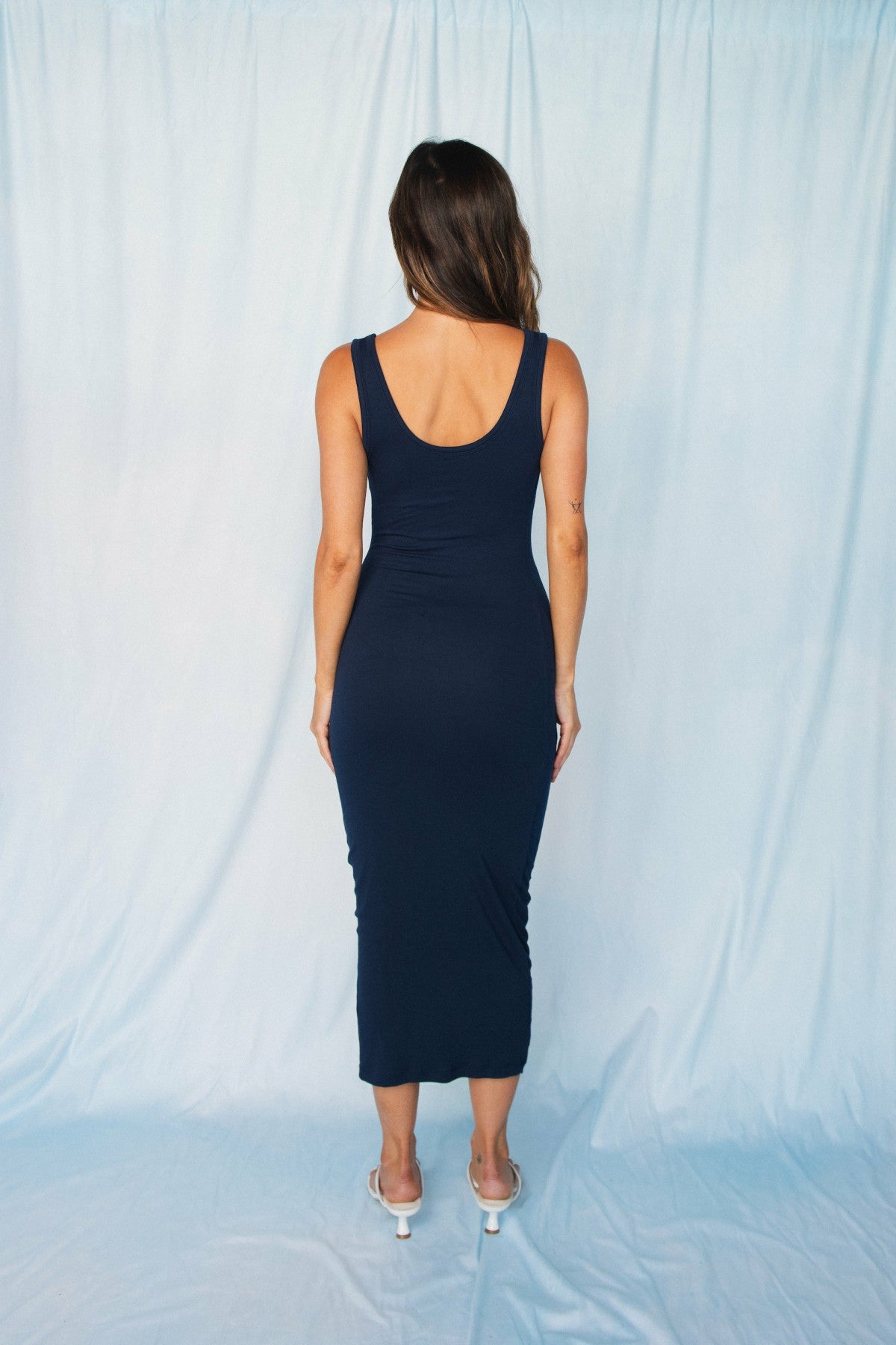 Alex Dress Ribbed in Twilight / Skatie Online