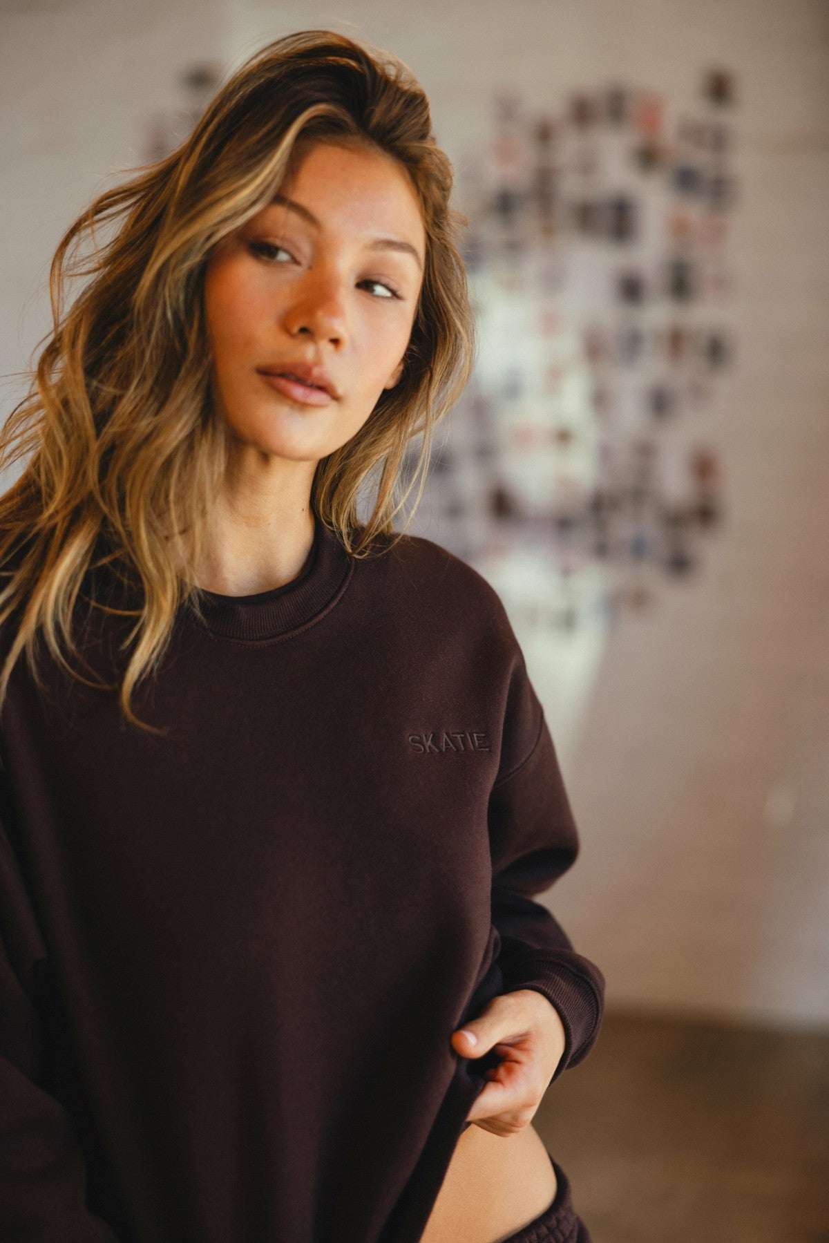 Ultralux Chris Crewneck in Toasted / Skatie US