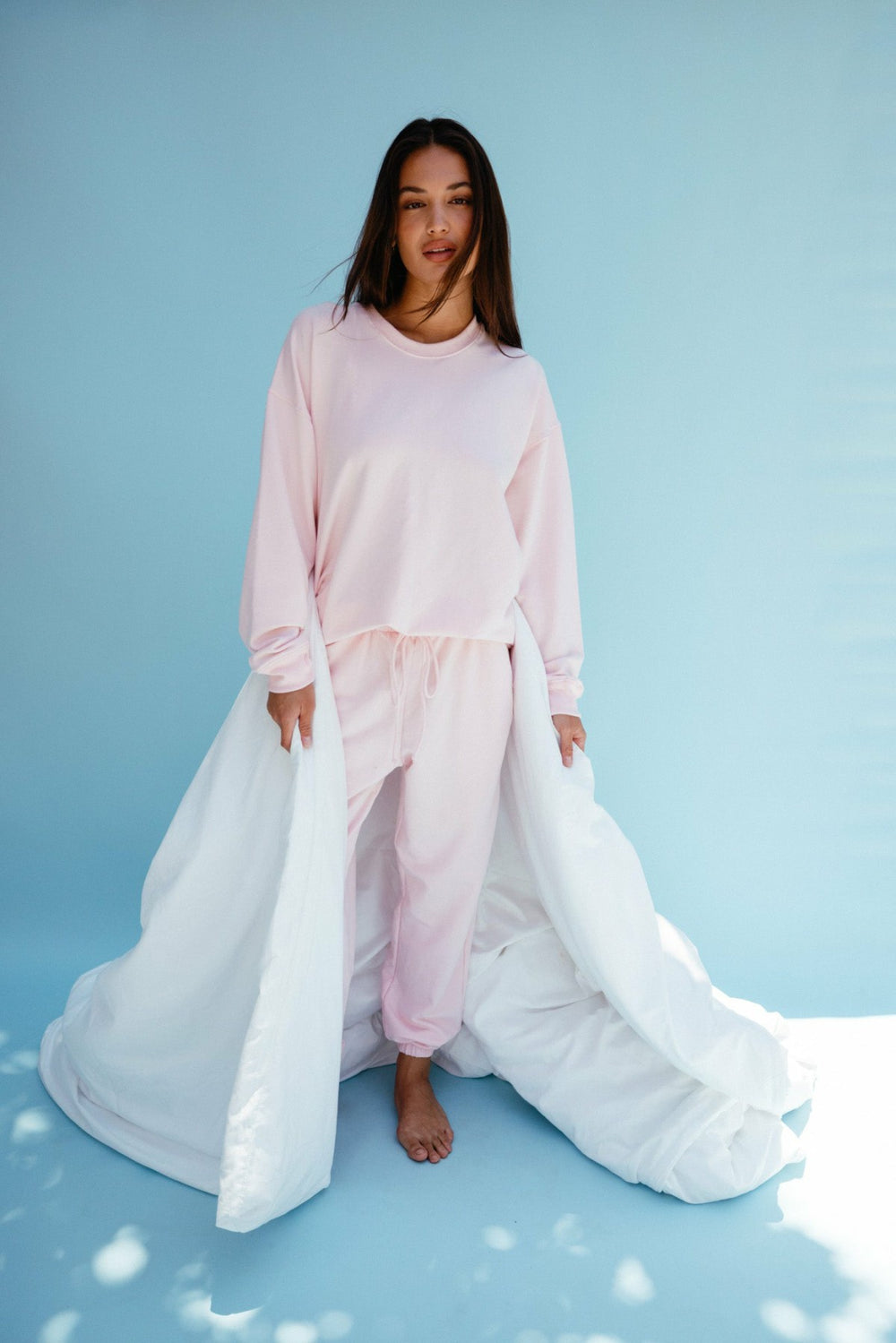 CLOUDLUX Chris Crewneck in Bubblegum / Skatie US