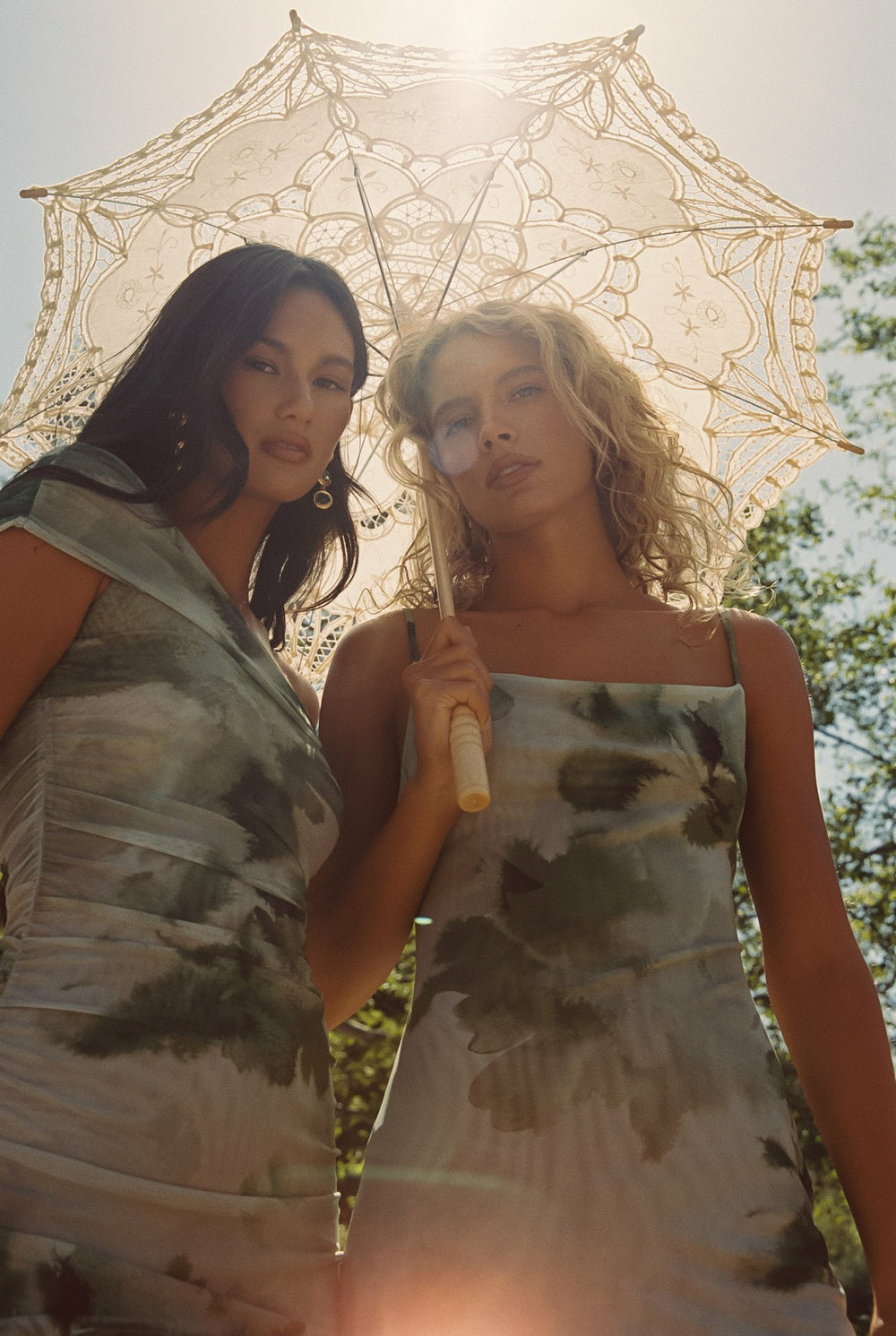 Samantha Maxi Dress Mesh in Sardinia / Skatie Online