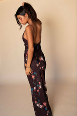 Samantha Maxi Dress Satin in Valley / Skatie Online