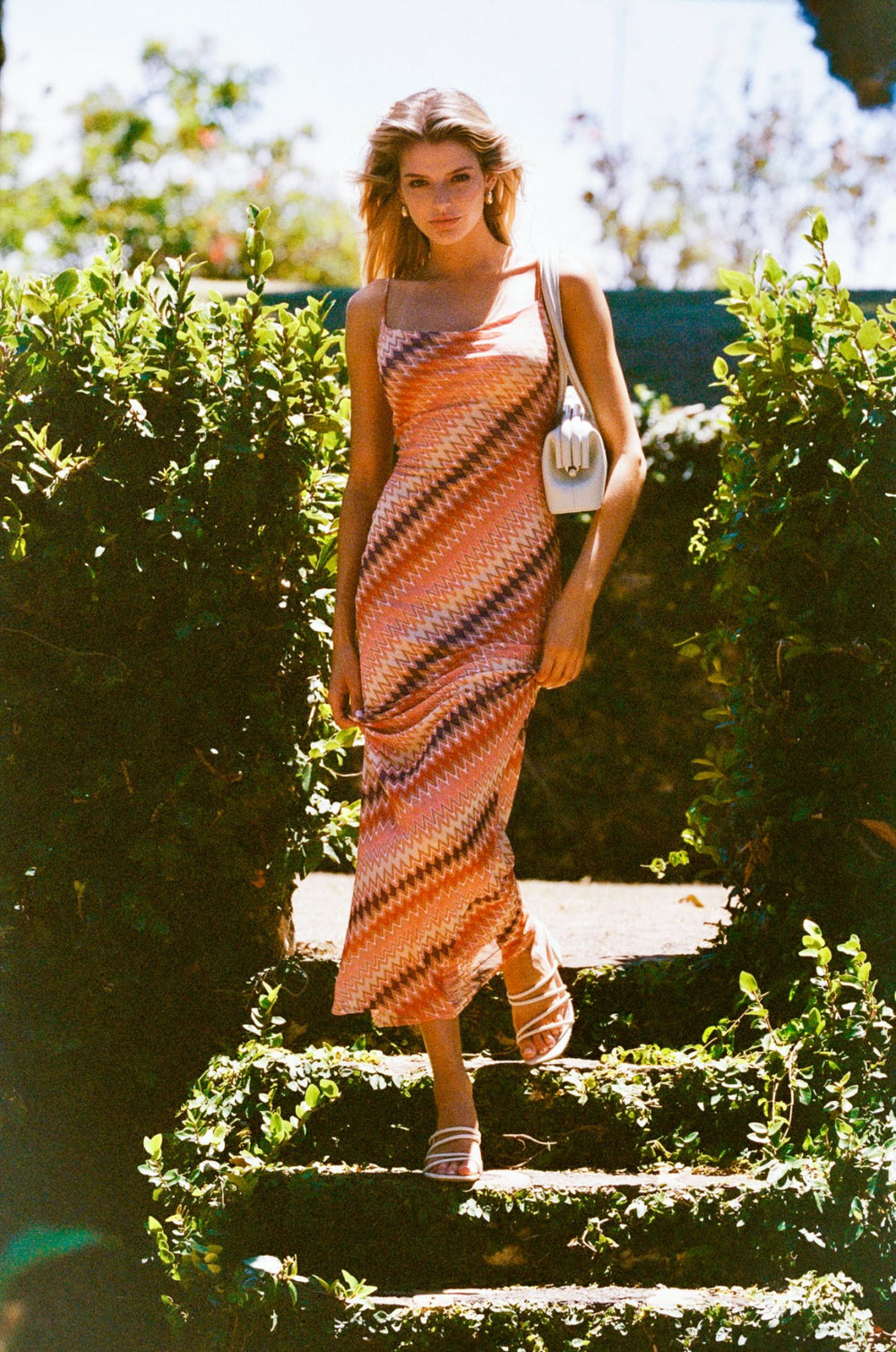 Samantha Maxi Dress Mesh in Puglia / Skatie US