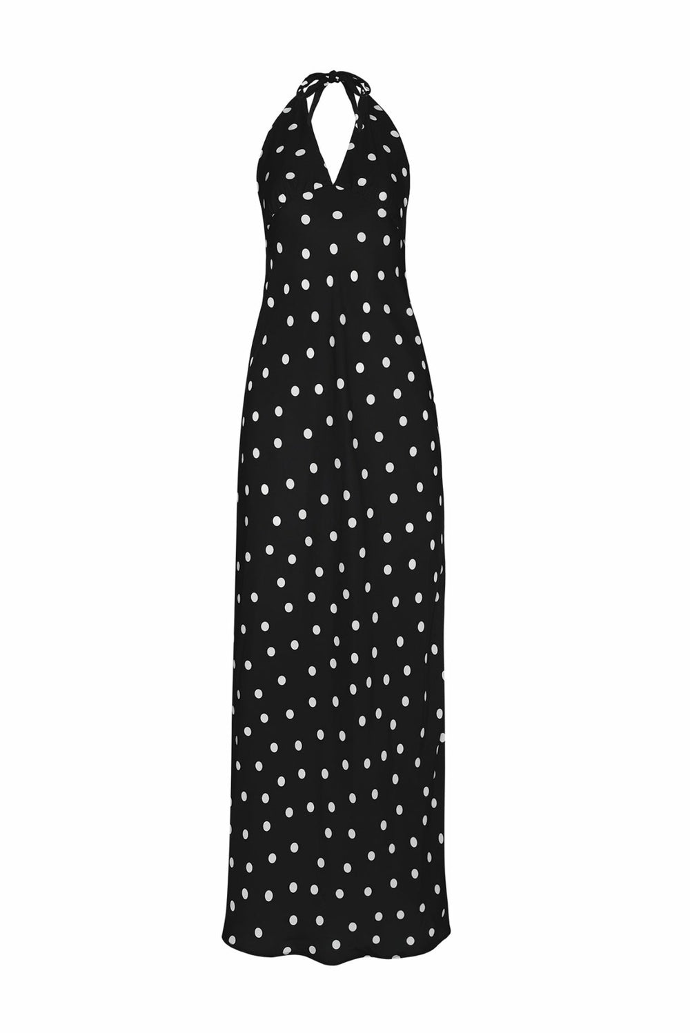 Goldie Maxi Dress Satin in Gidget / Skatie Outlets