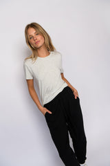 CLOUDLUX Rocky Sweatpants in Black / Skatie Discount