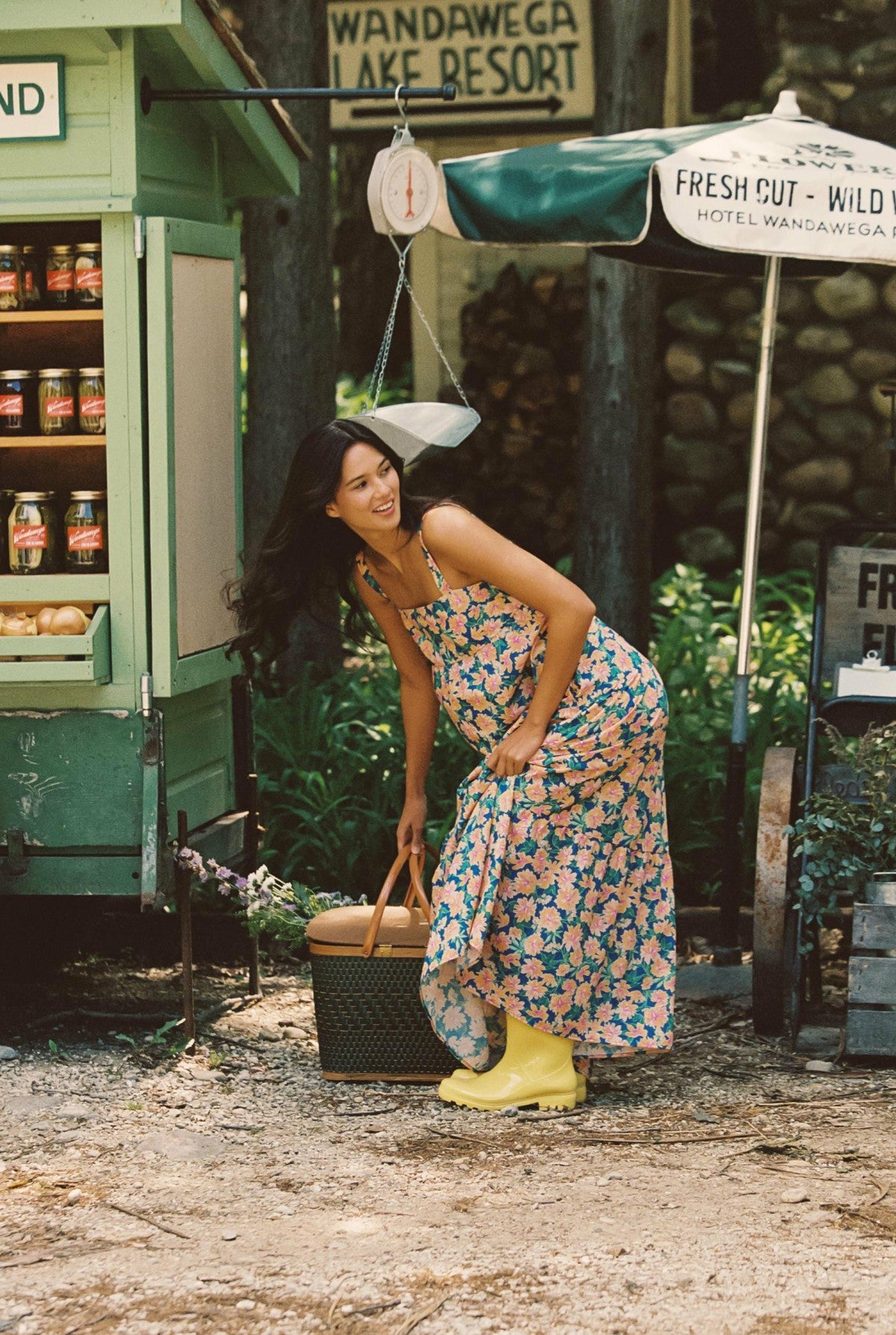 Leo Dress Ecovoile in Sunflower / Skatie Sale