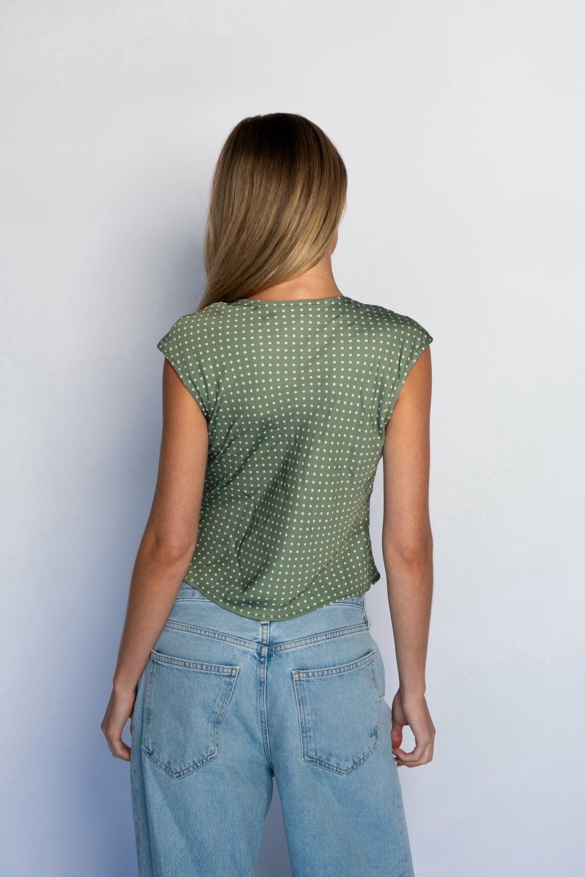 Margaret Top Satin in Meadow / Skatie Online Shop