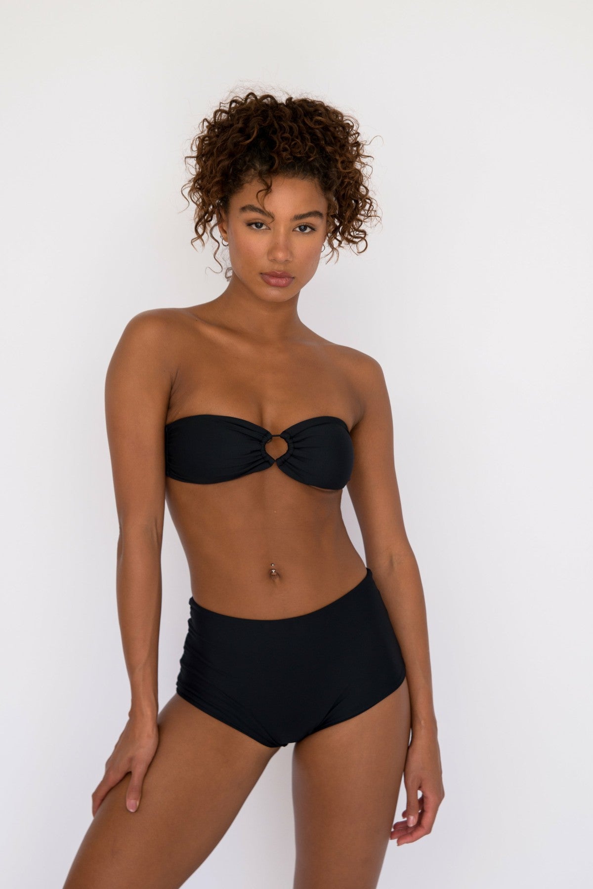 Jean Bikini Top in Black / Skatie Online