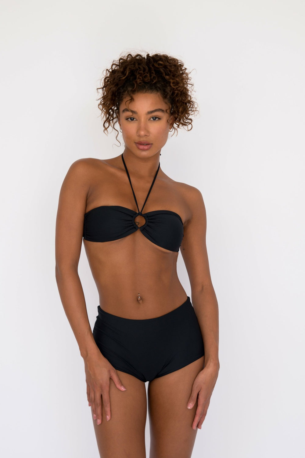 Jean Bikini Top in Black / Skatie Online