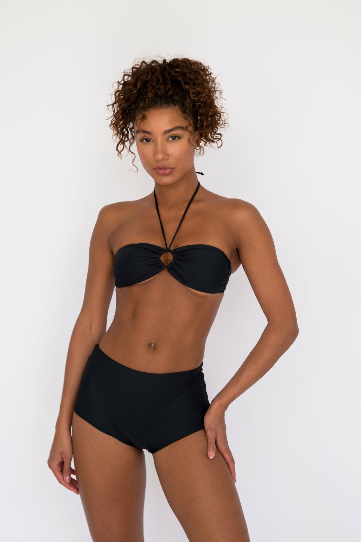 Bardot Bikini Bottom in Black / Skatie Online Shop