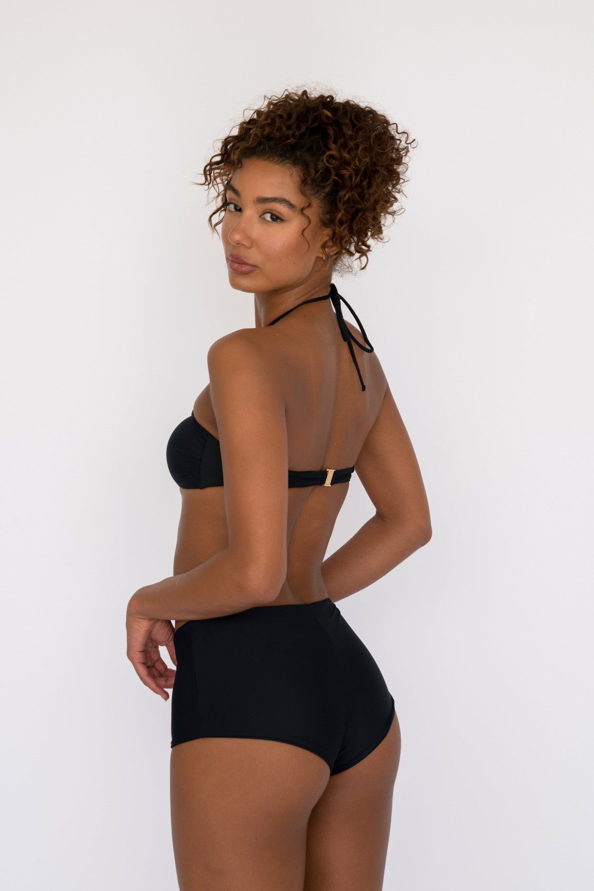Bardot Bikini Bottom in Black / Skatie Online Shop