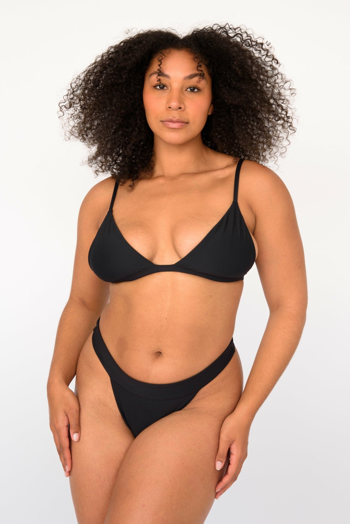 Kourtney Bikini Top in Black / Skatie Sale