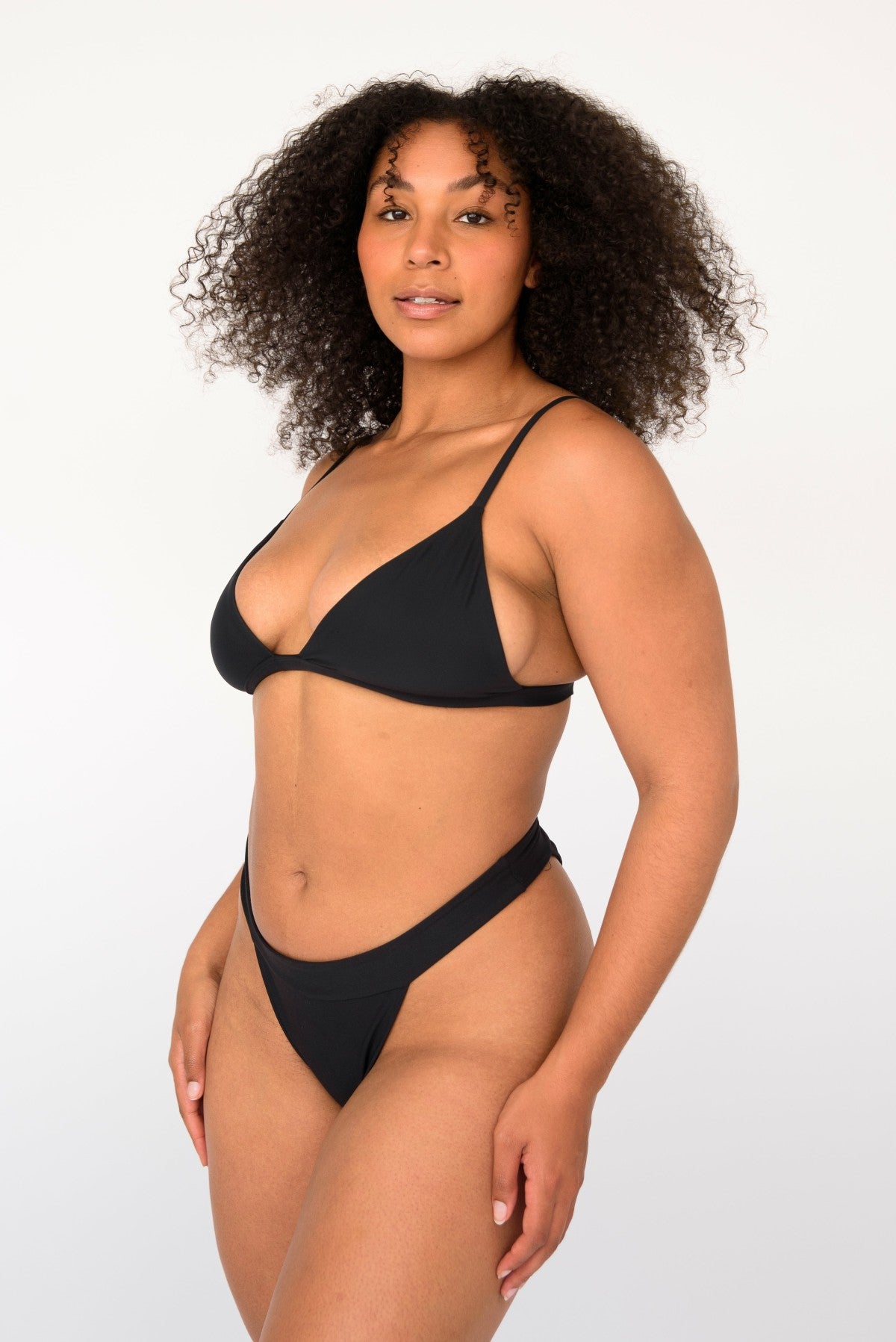 Kourtney Bikini Top in Black / Skatie Sale