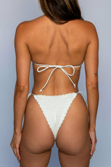 Ella Top in White Crochet / Skatie Outlets