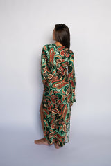 Indie Dress Cupro Jacquard in Valencia / Skatie Discount
