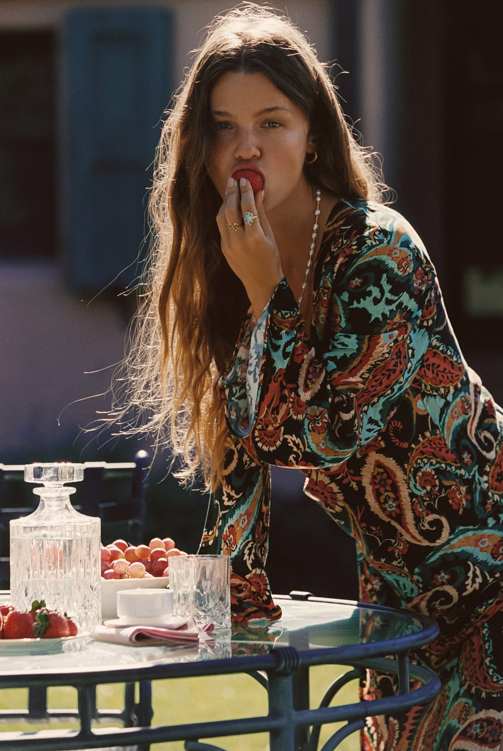Indie Dress Cupro Jacquard in Valencia / Skatie Discount