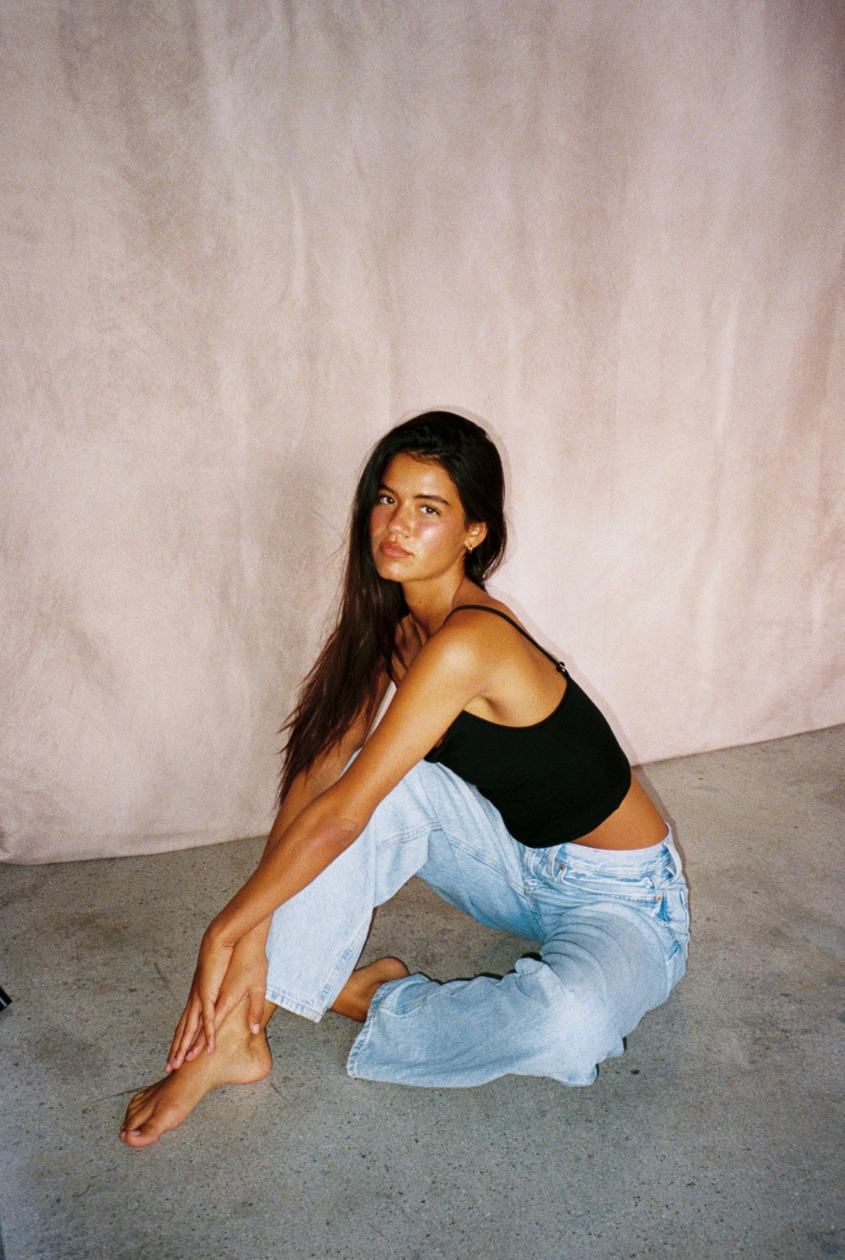 Mila Top Jersey in Black / Skatie Online Shop