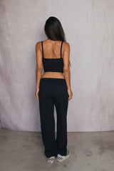 Perfect Tank Baby Ribbed in Black / Skatie Online