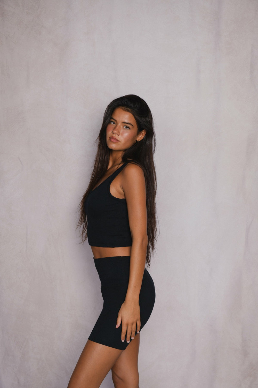 Stephanie Tank in Black / Skatie Sale