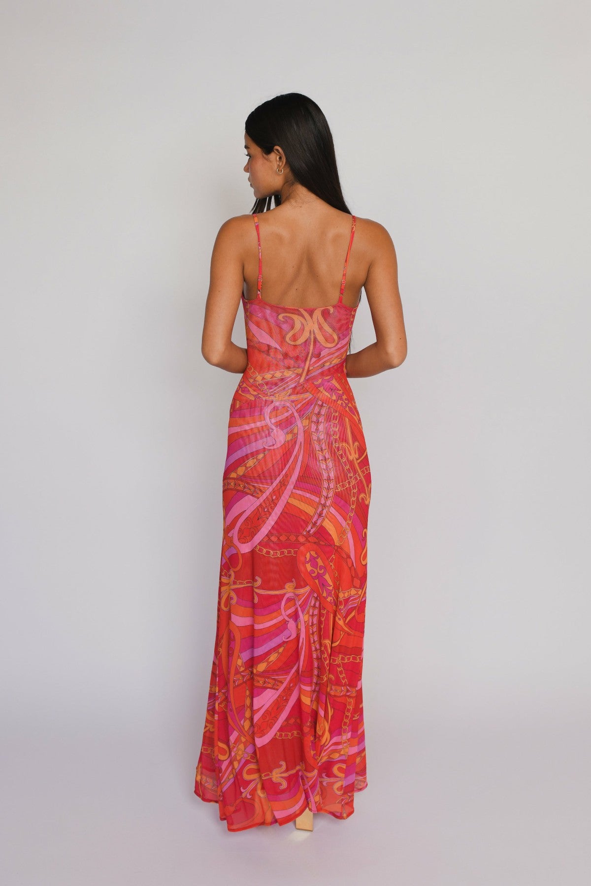 Rhodes Maxi Dress in Chica / Skatie Outlets