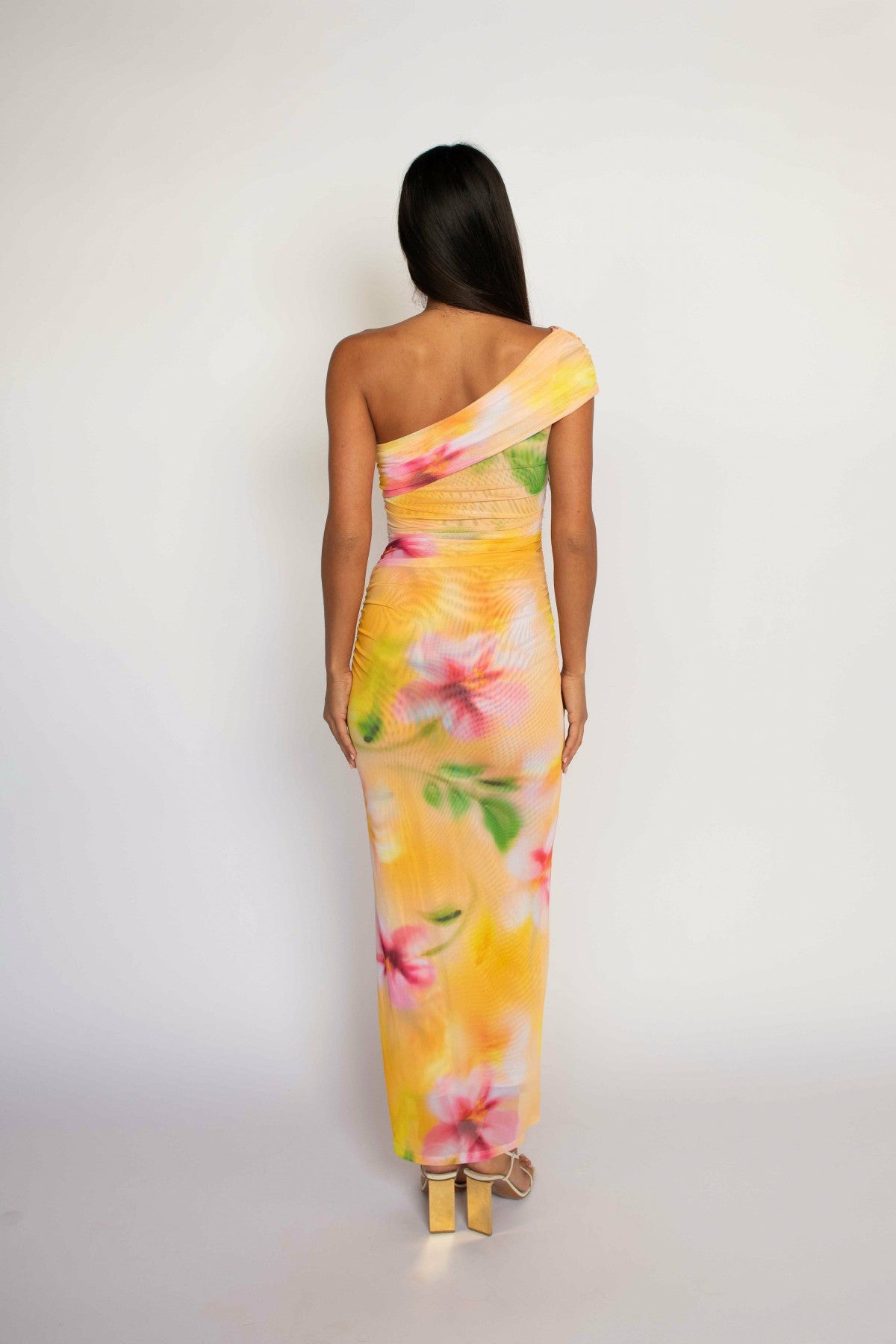 Caroline Maxi Dress in Plumeria / Skatie Discount