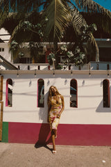 Alicia Midi Dress in Plumeria / Skatie Online Shop