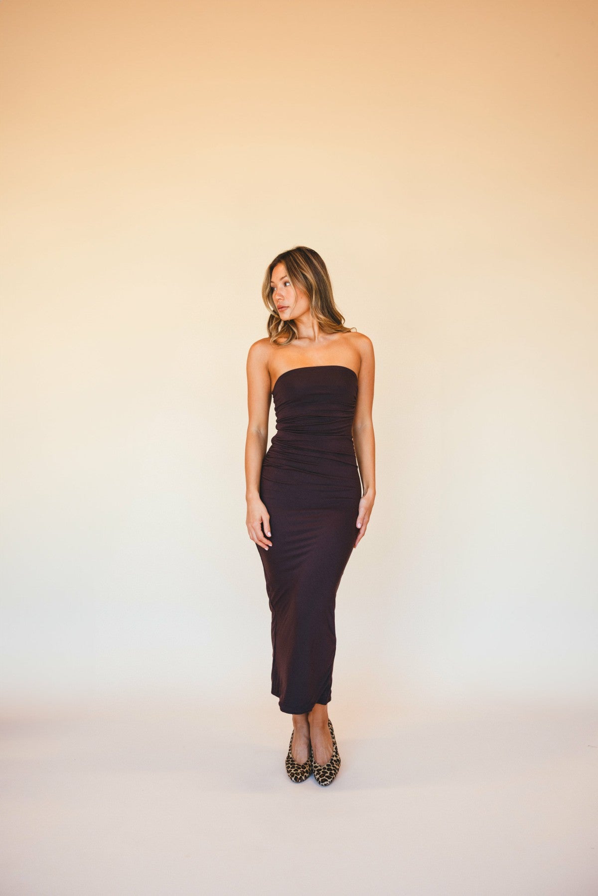 Tara Dress Jersey in Toasted / Skatie Online