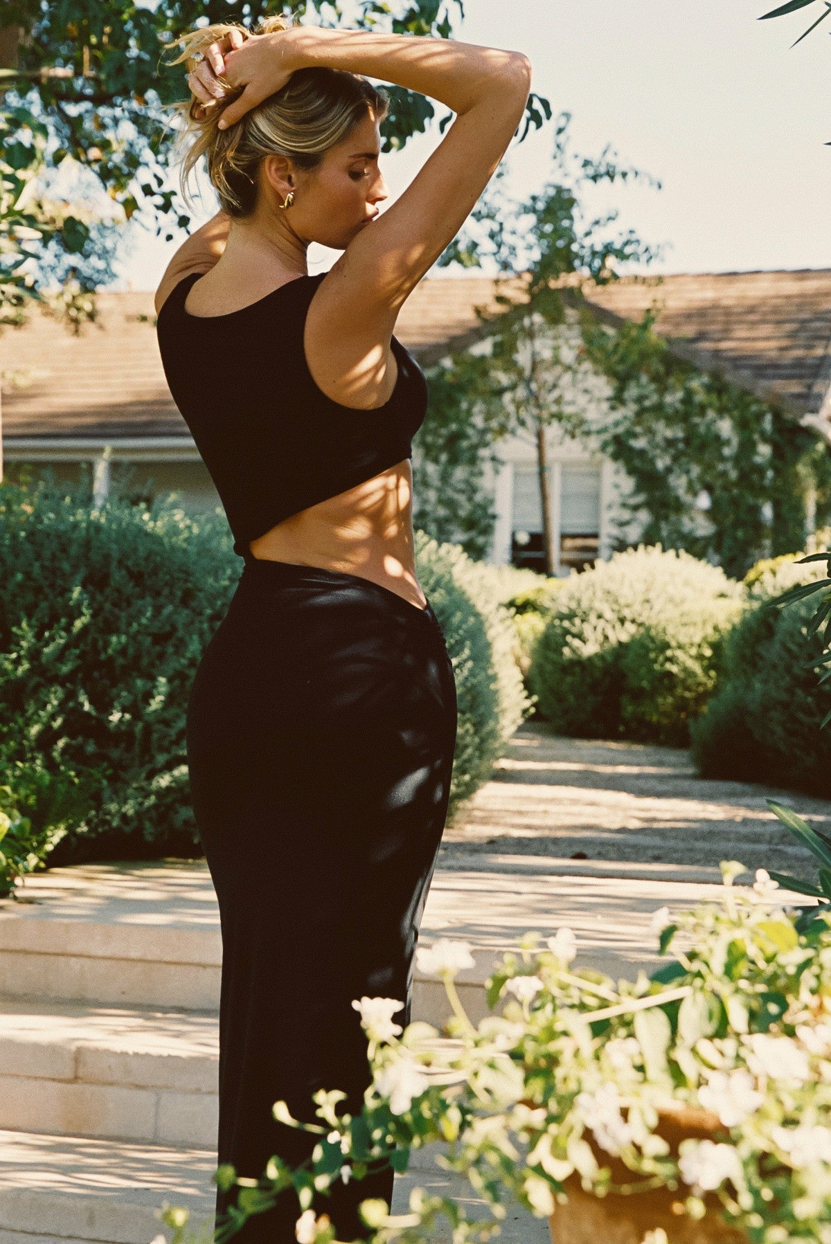 Ida Dress Jersey in Black / Skatie US