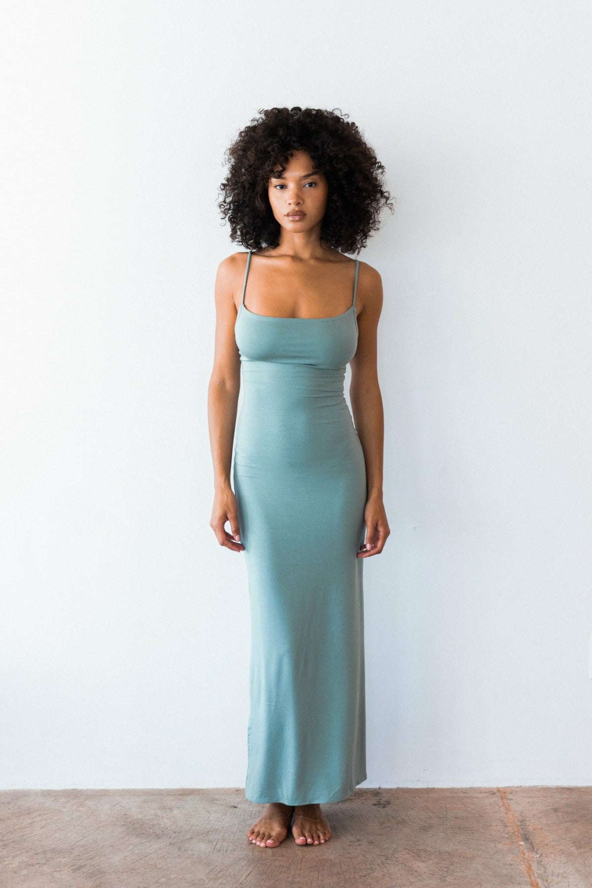 Samantha Maxi Dress Jersey in Sage / Skatie Online Shop