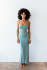 Samantha Maxi Dress Jersey in Sage / Skatie Online Shop