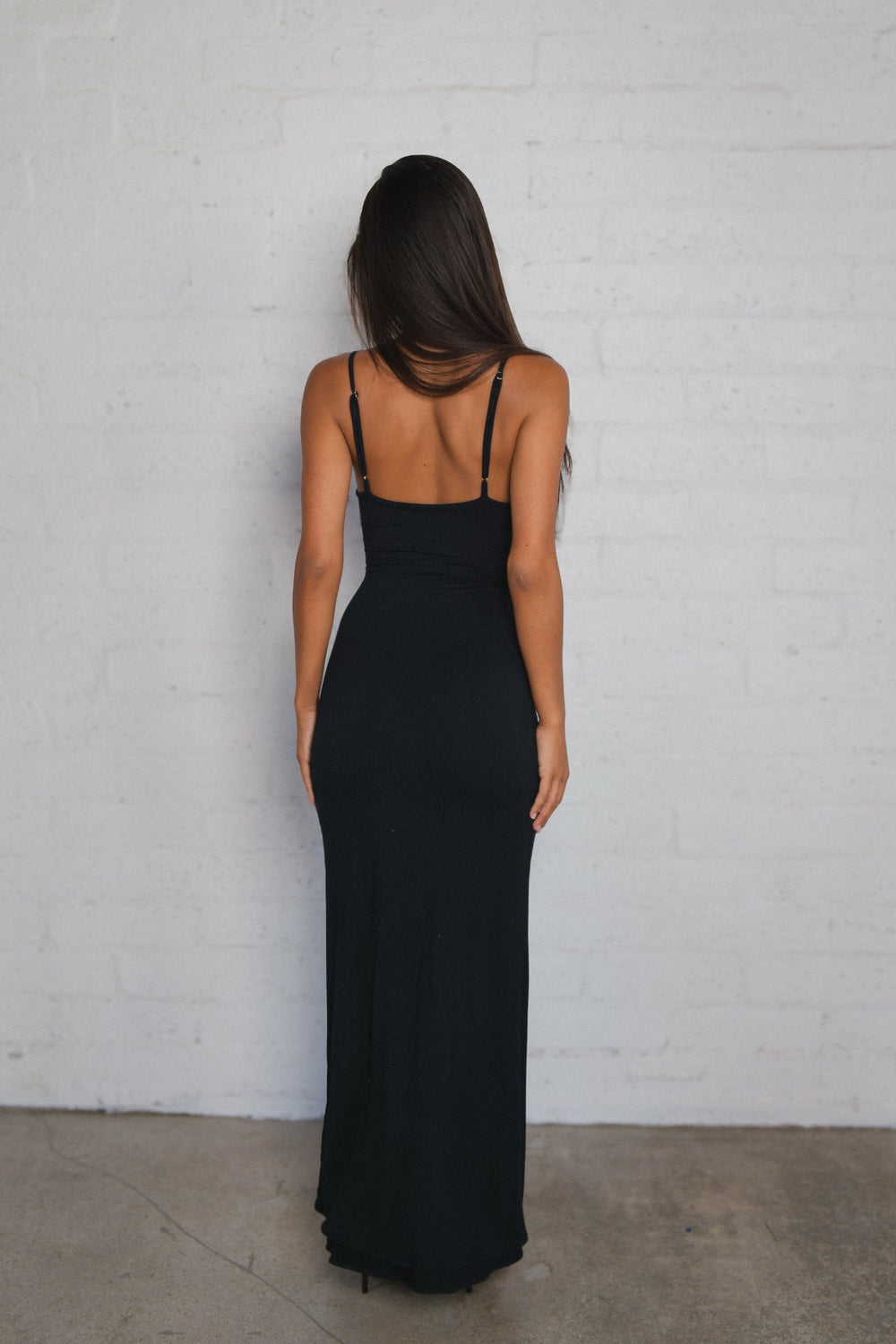 Samantha Maxi Dress Jersey in Black / Skatie Sale
