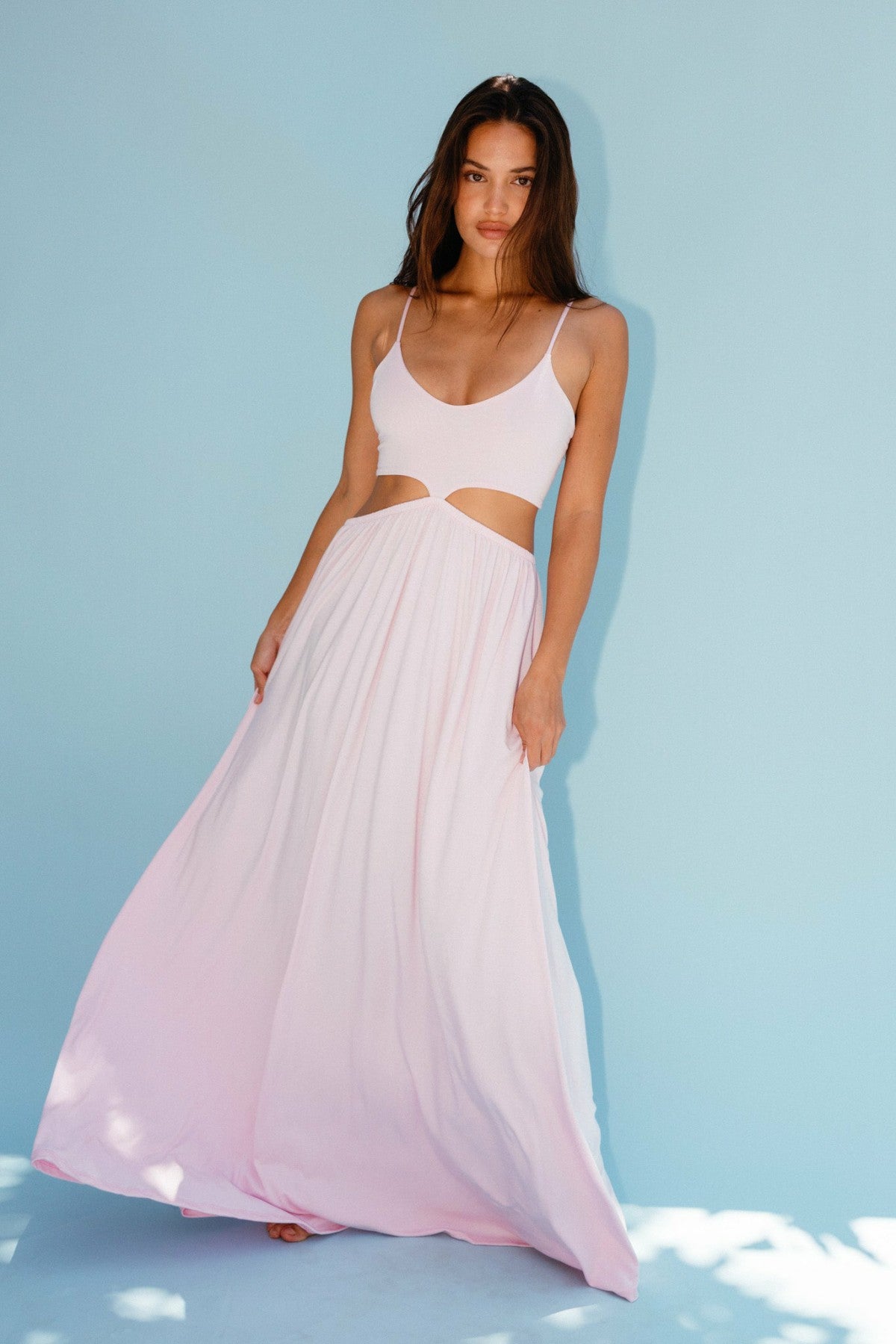 Liza Dress Jersey in Bubblegum / Skatie Online Shop