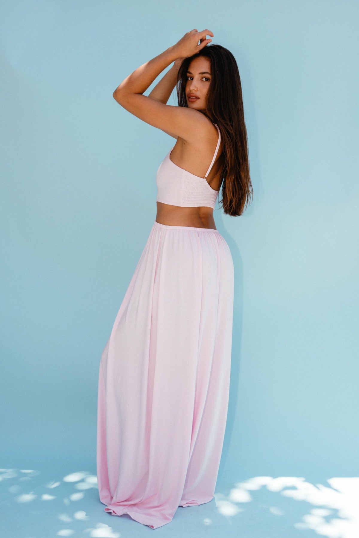 Liza Dress Jersey in Bubblegum / Skatie Online Shop