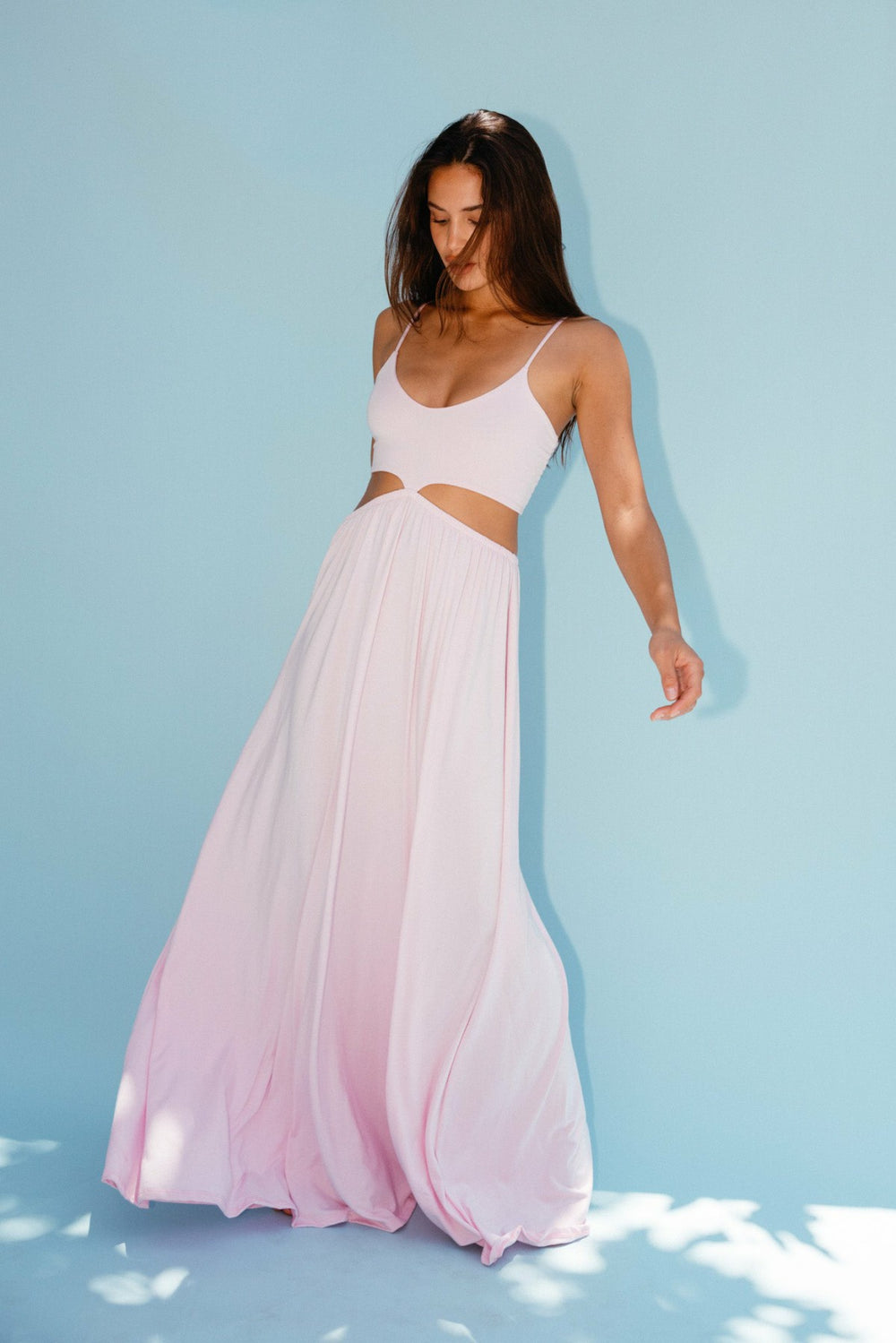 Liza Dress Jersey in Bubblegum / Skatie Online Shop