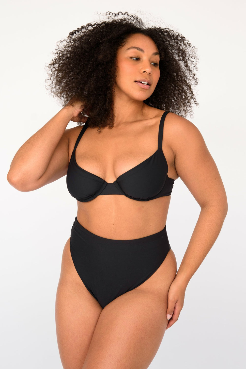 Monroe Bikini Bottom in Black / Skatie Online Shop