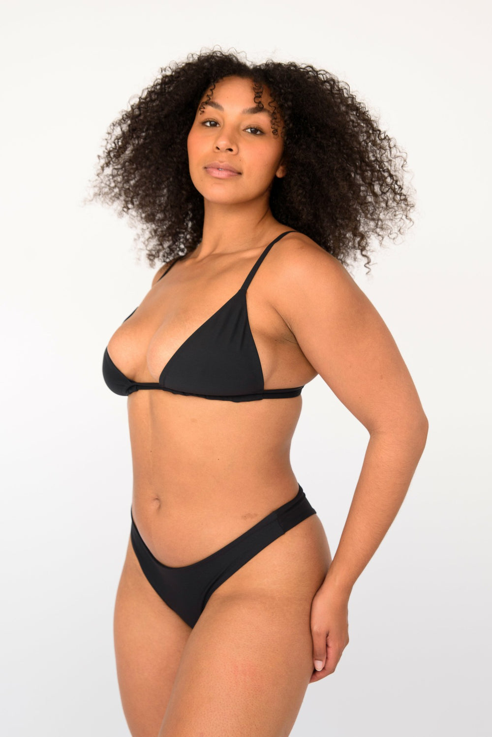 Dylan Bikini Bottom in Black / Skatie Sale