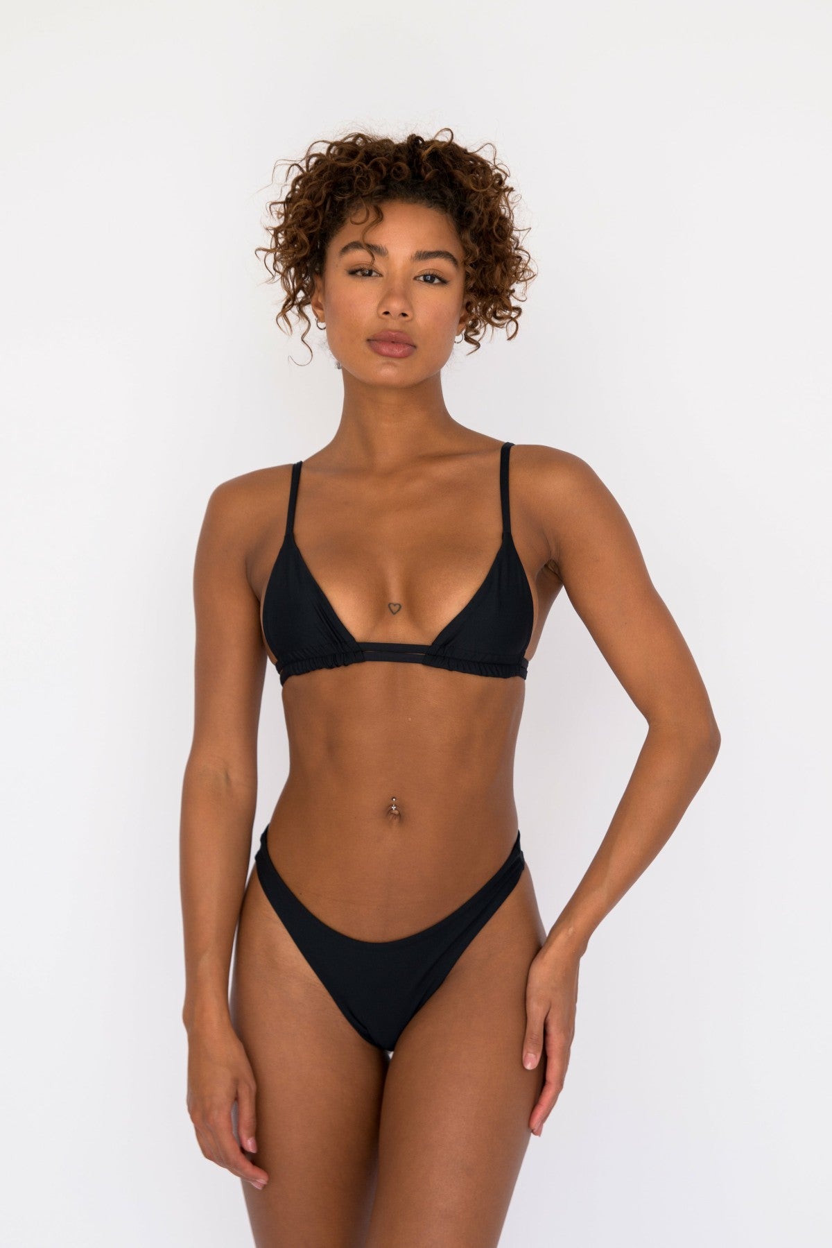 Dylan Bikini Bottom in Black / Skatie Sale