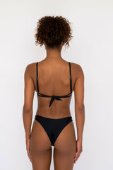 Dylan Bikini Bottom in Black / Skatie Sale