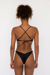 Suzanne Bikini Bottom in Black / Skatie US