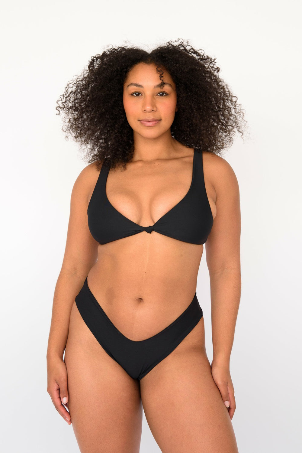 Mandi Bikini Bottom in Black / Skatie Discount