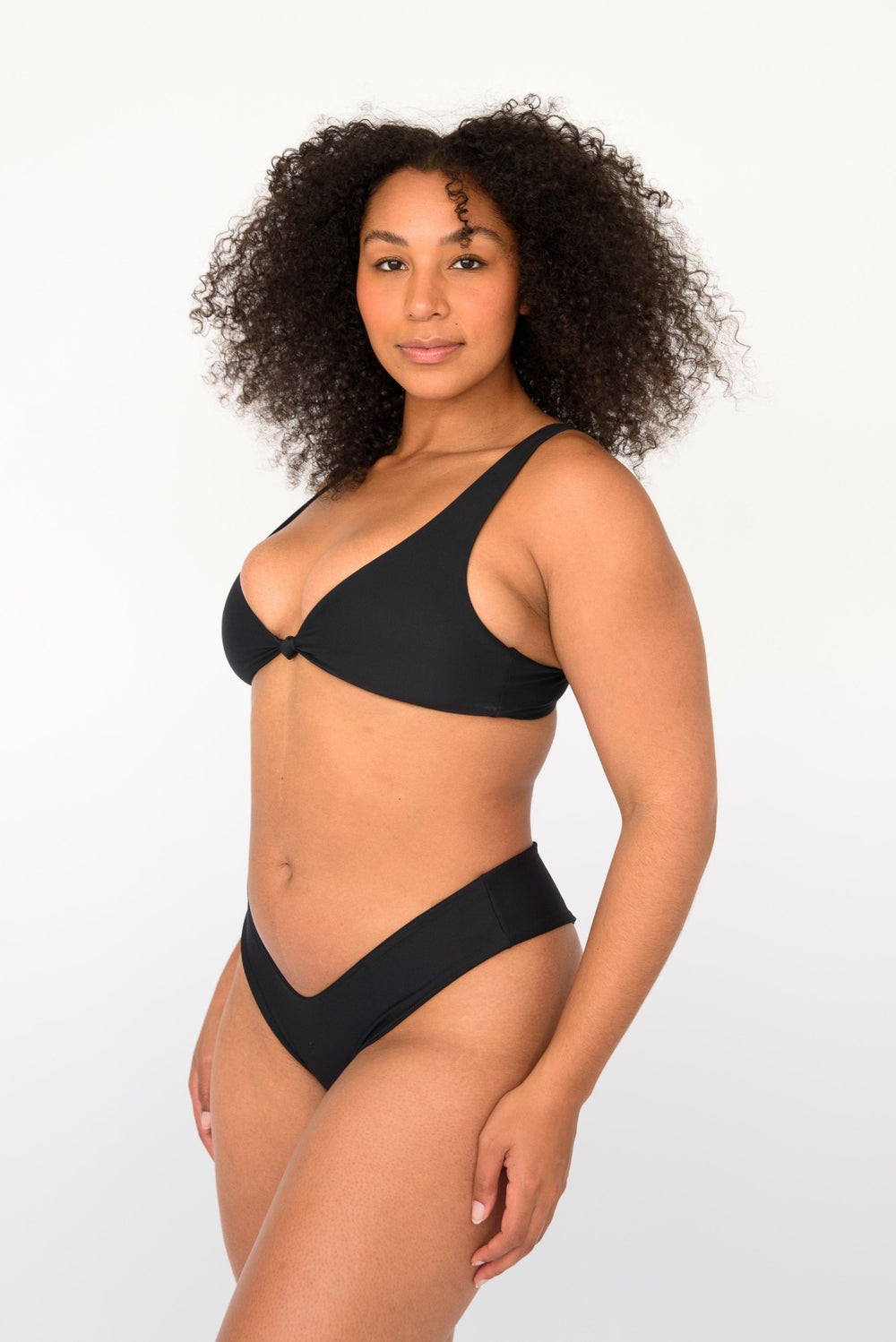 Mandi Bikini Bottom in Black / Skatie Discount