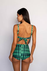 High Waist Bardot Bottom in Reggae / Skatie Outlets