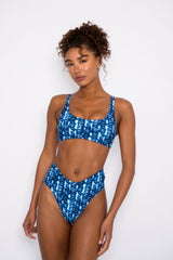 Mya Bikini Top in Azul / Skatie Discount