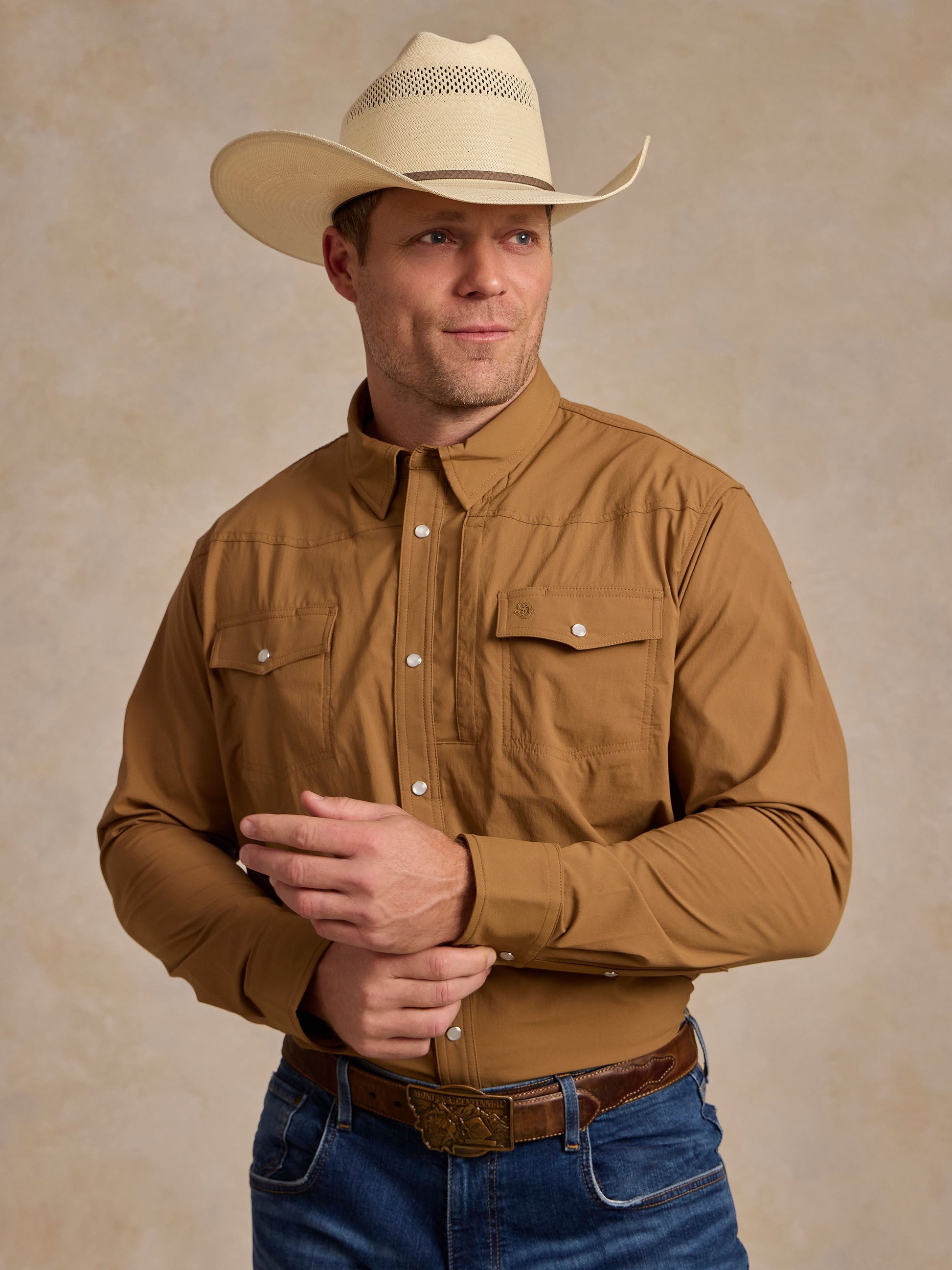Schaefer Outfitter RangeTek Western Guide Snap Shirt