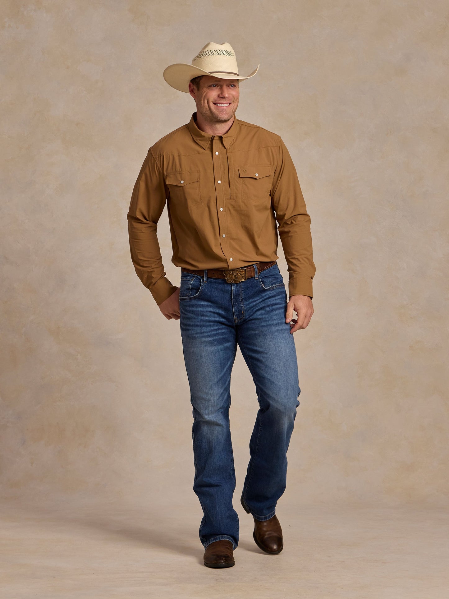 Schaefer Outfitter RangeTek Western Guide Snap Shirt