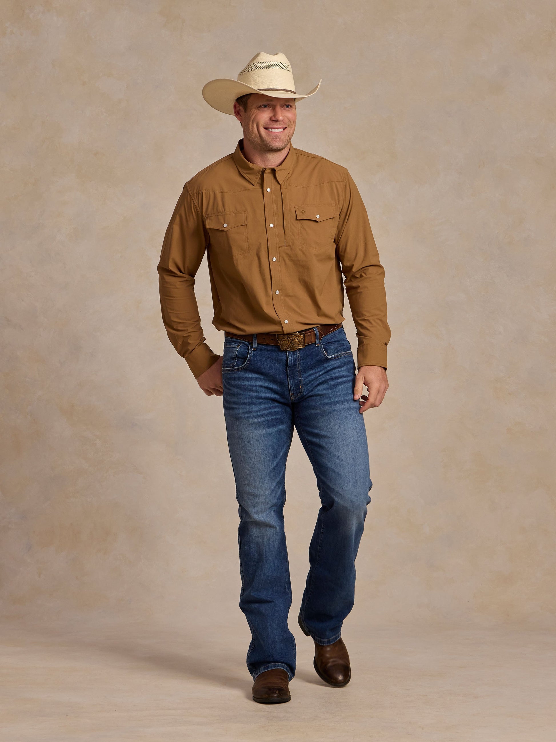 Schaefer Outfitter RangeTek Western Guide Snap Shirt