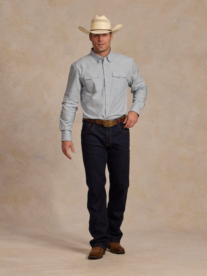 Schaefer Outfitter Classic Western Button Down With Snaps