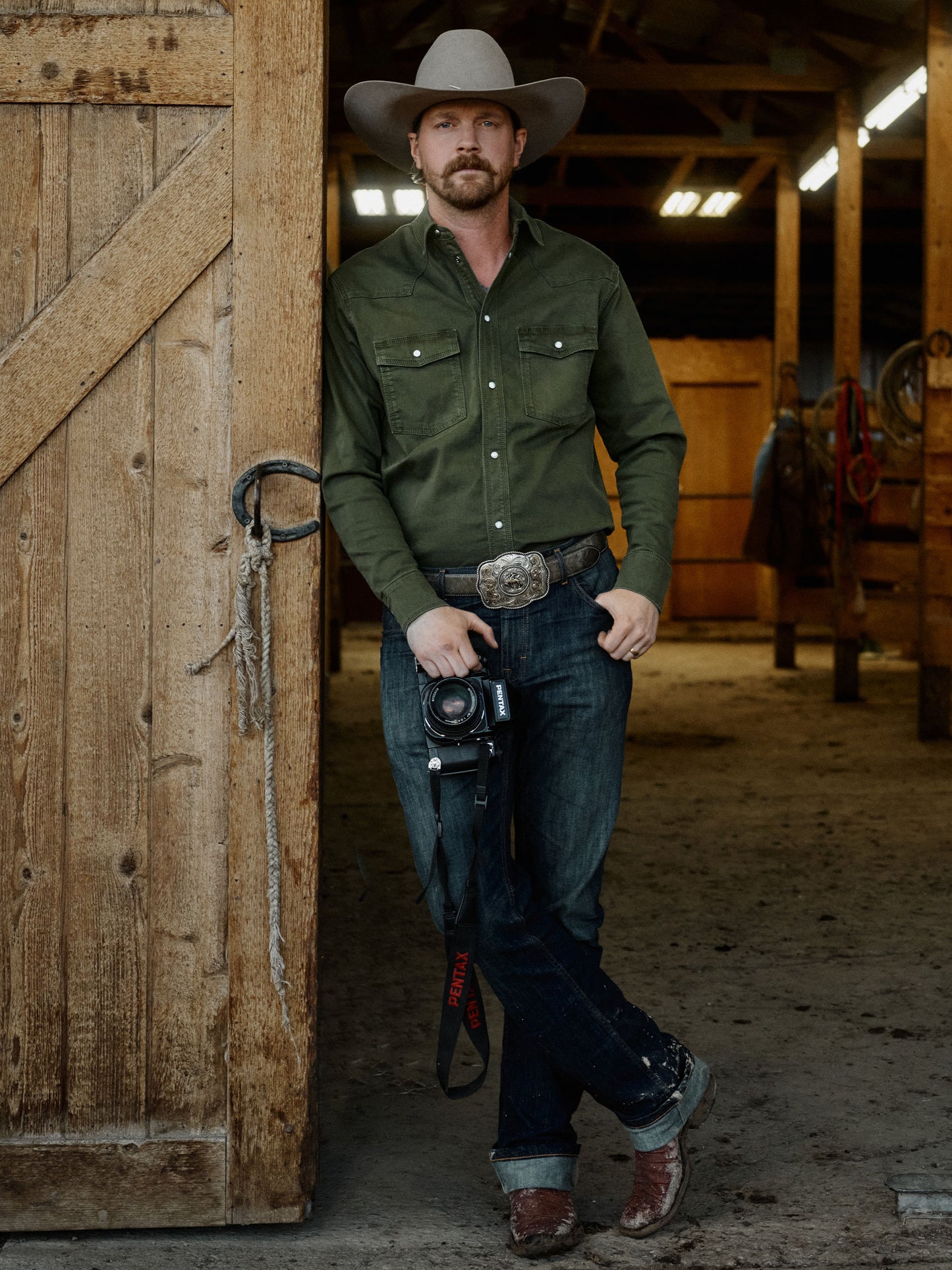 Schaefer Outfitter SO X Beau Simmons | Special Edition Western Denim Snap Shirt
