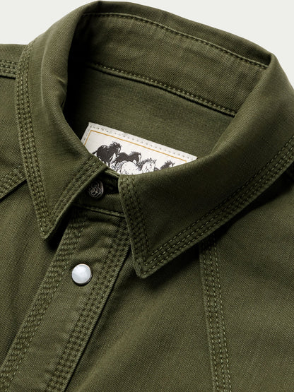 Schaefer Outfitter SO X Beau Simmons | Special Edition Western Denim Snap Shirt